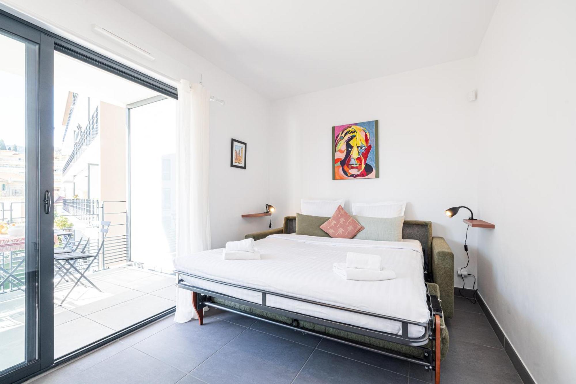 Queen Riviera : Climatisation, Parking, Terrasse Menton Dış mekan fotoğraf